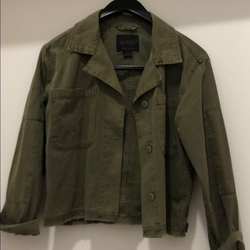 sanctuary green jacket
